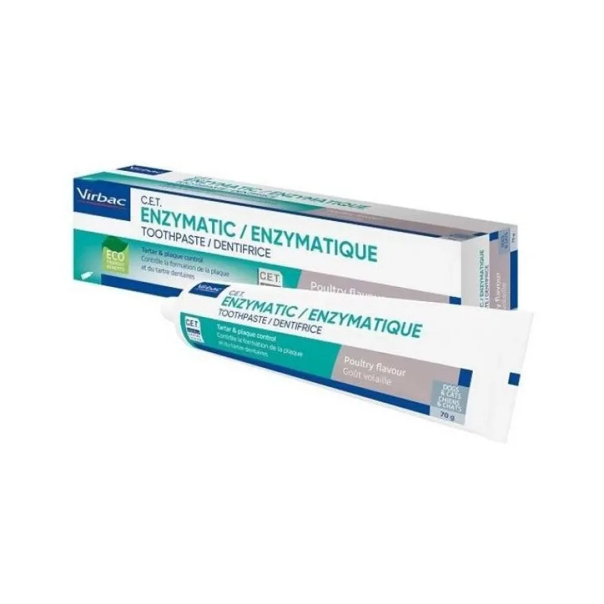 Virbac Sac C.E.T. Pasta Dentífrica Enzimática Pollo 70g