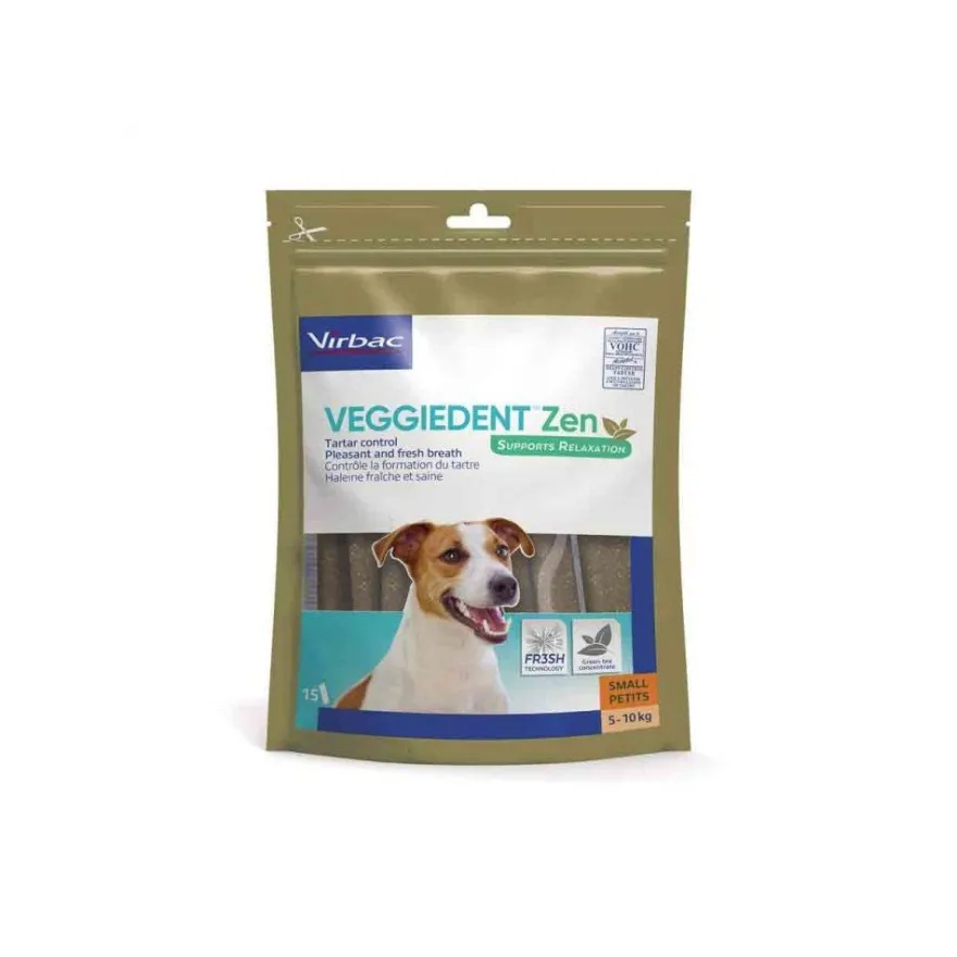 Virbac Veggiedent Zen Lamelas Masticables 15 ud