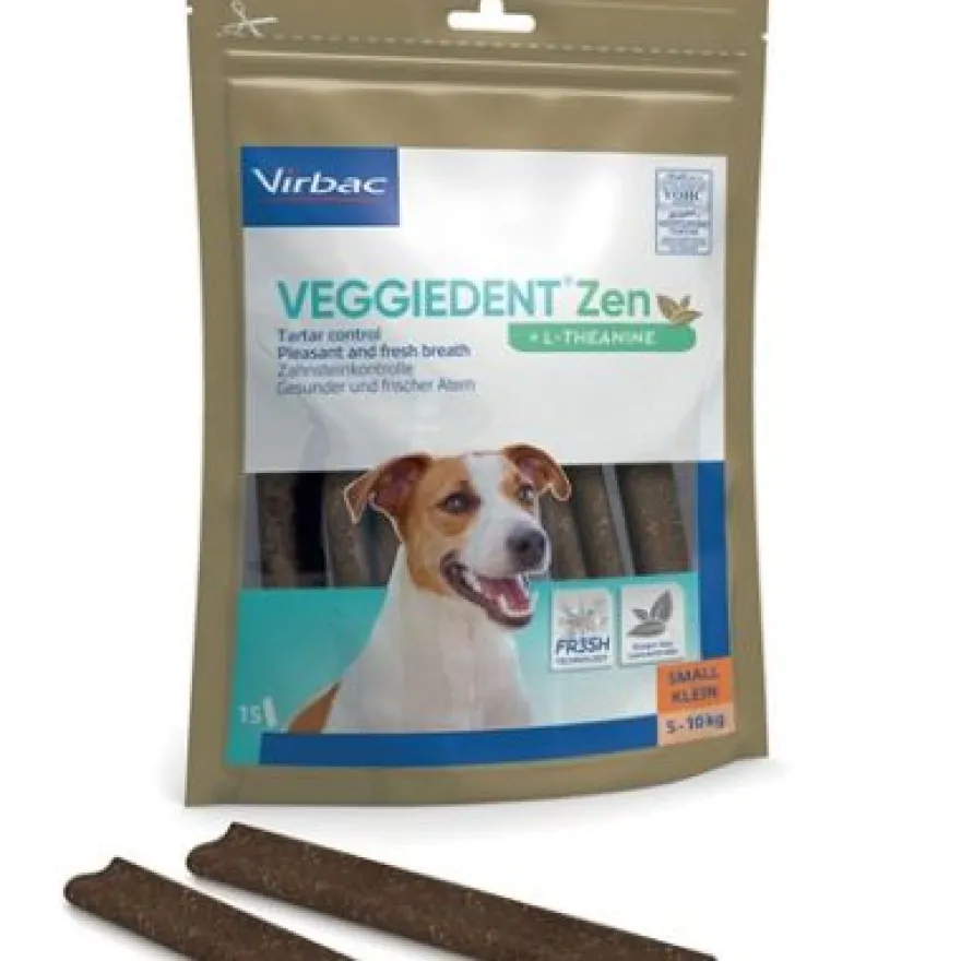 Virbac Veggiedent Zen Lamelas Masticables 15 ud