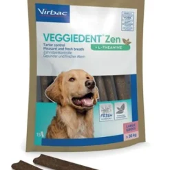 Virbac VeggieDent Zen L Snacks Masticables 15 ud