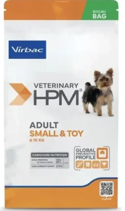 Virbac Veterinary HPM Adult Small & Toy Croquetas 7kg