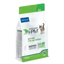 Virbac Veterinary HPM Kitten Pre Neutered Alimento seco 400g