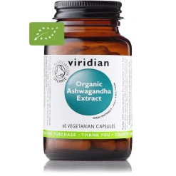 Viridian Ashwagandha Extracto Bio 60 Vcaps
