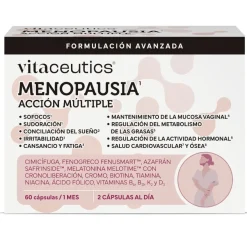 Vitaceutics Menopausia 60 Cápsulas