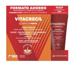 Vitacrecil Complex Forte Pack 180 Cápsulas + Champú 100 ml