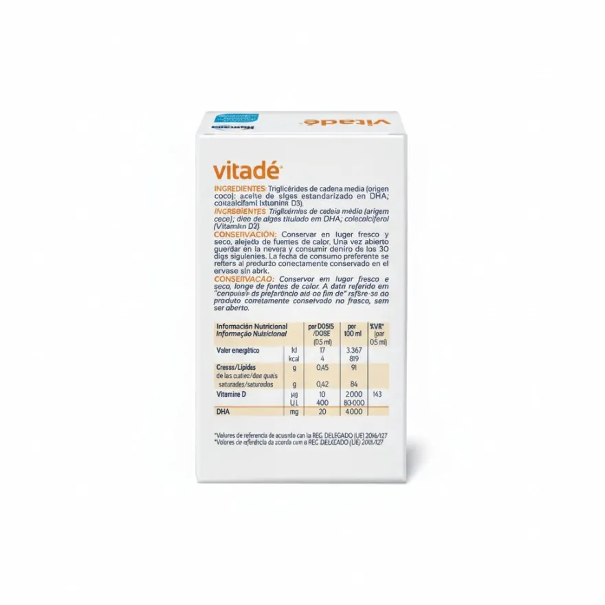 VITADÉ Vitamina D y DHA 15ml
