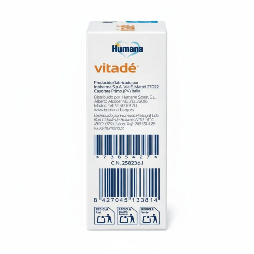 VITADÉ Vitamina D y DHA 15ml