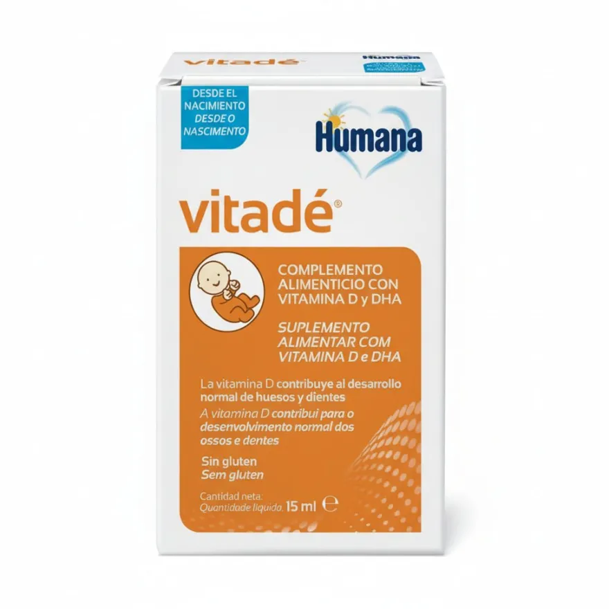 VITADÉ Vitamina D y DHA 15ml