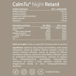 VITAE CalmTu Night Retard 30 Comprimidos