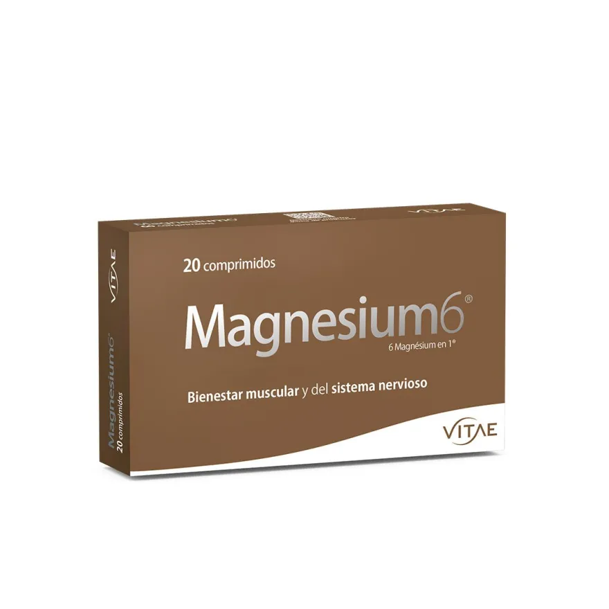 VITAE Magnesium6 20 Comprimidos