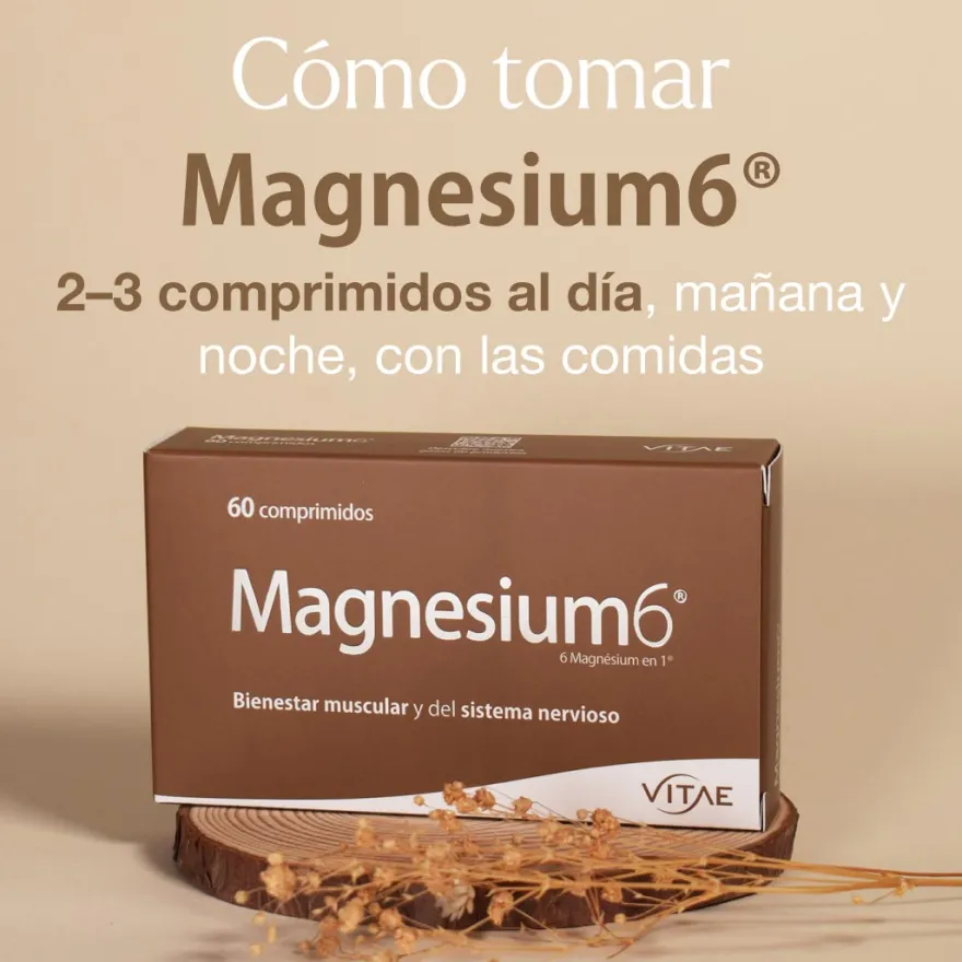 VITAE Magnesium6 20 Comprimidos