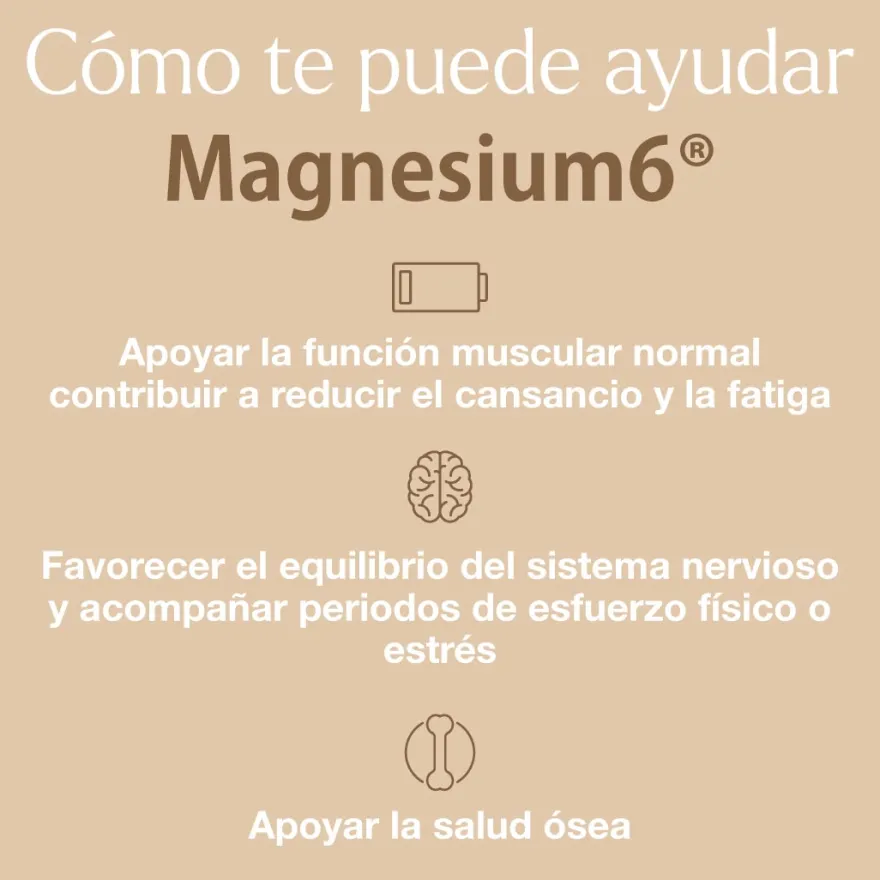 VITAE Magnesium6 20 Comprimidos