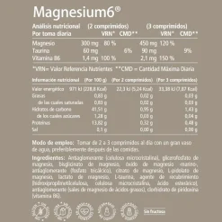 VITAE Magnesium6 20 Comprimidos