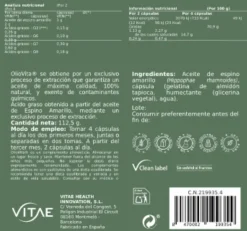 Vitae Oliovita Complemento Alimenticio en Cápsulas 150 cápsulas