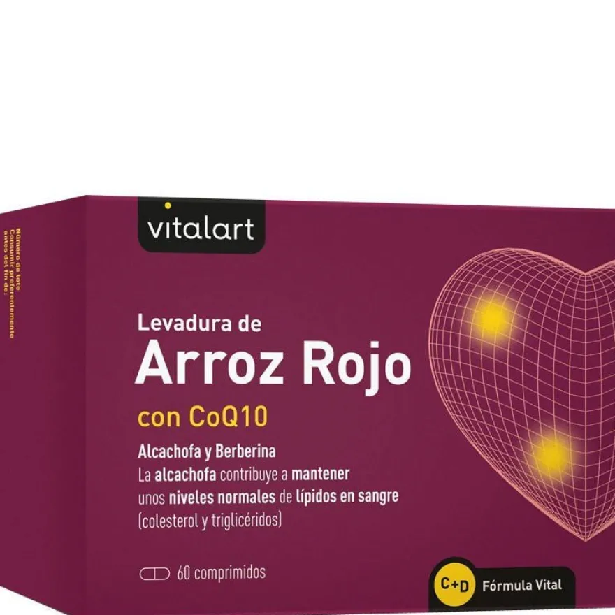 Vitalart Arroz Rojo CoQ10 60 Comp
