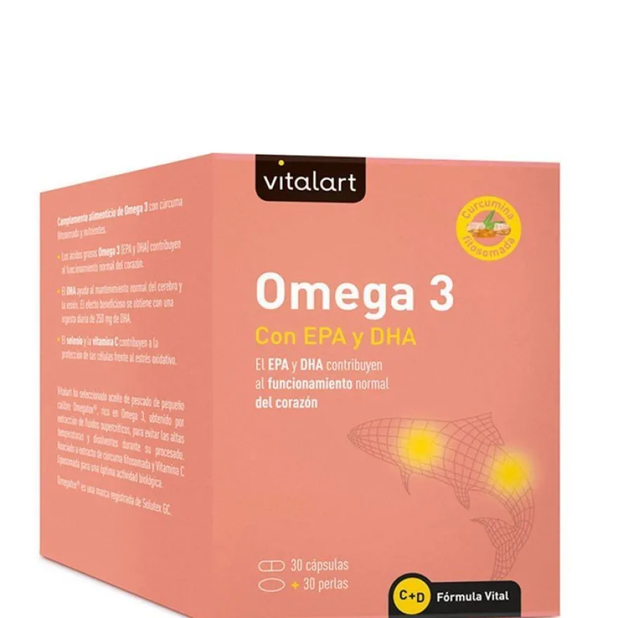 Vitalart Omega 3 30 Perlas + 30 Cápsulas