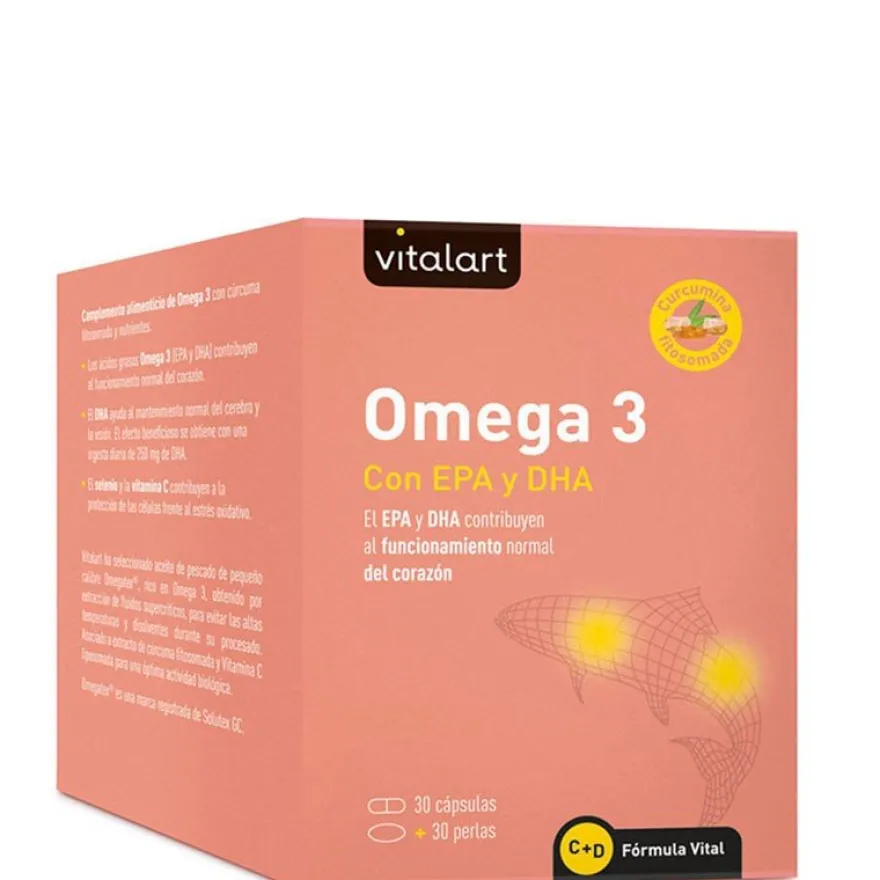 Vitalart Omega 3 30 Perlas + 30 Cápsulas