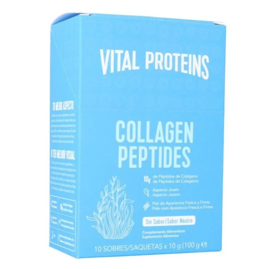 VITAL PROTEINS Colágeno Péptidos Sabor Neutro 10 sobres