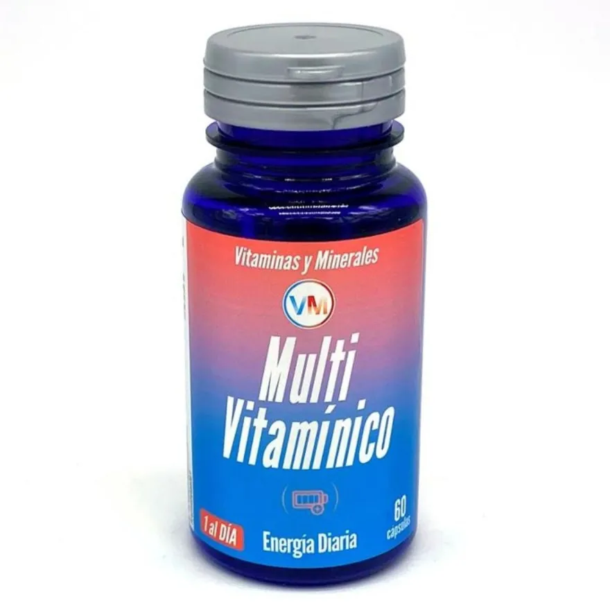 Vitaminas y Minerales Complejo Vitamínico 60 Cápsulas