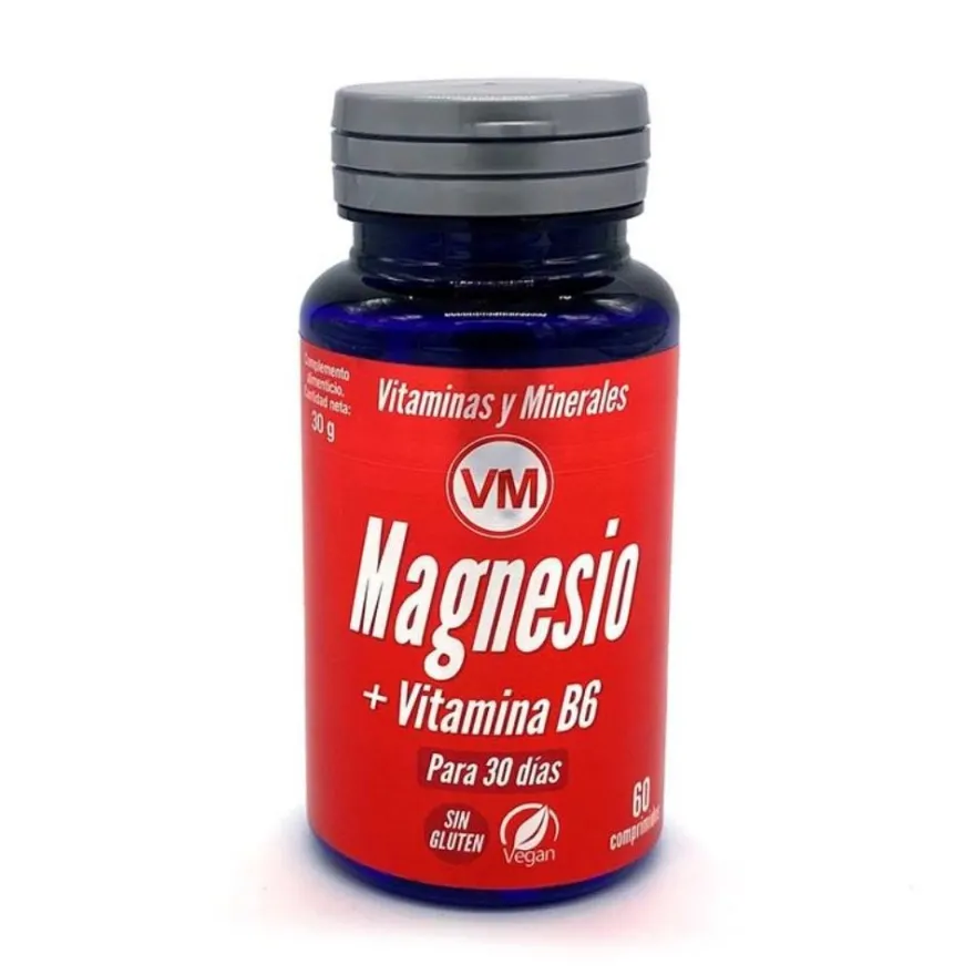 Vitaminas y Minerales Mg+Vit B6 60 Comprimidos