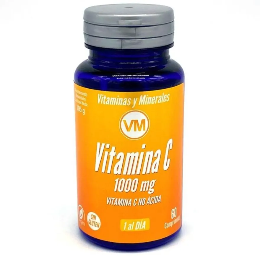 Vitaminas y Minerales Vitamina C 1000 Mg 60 Comprimidos