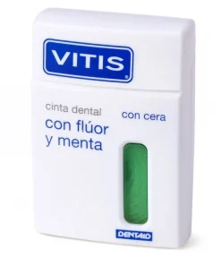 VITIS Cinta Dental con Flúor y Menta 50m