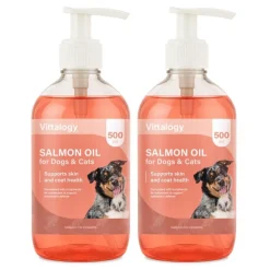 Vittalogy Aceite de Salmón para Perros y Gatos Duplo 2x500ml