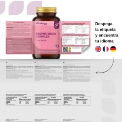 Vittalogy Andine Maca Complex 120 Cápsulas