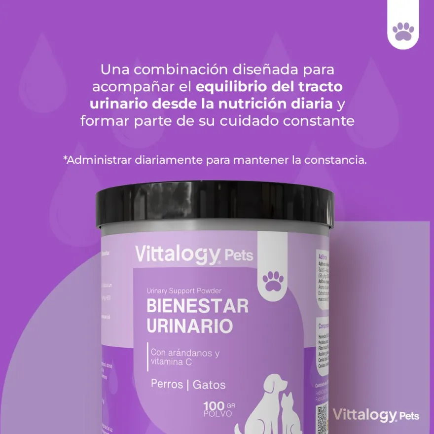 Vittalogy Bienestar Urinario Polvo 100gr