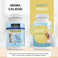 Vittalogy Condroprotector para Perros 120 Cápsulas