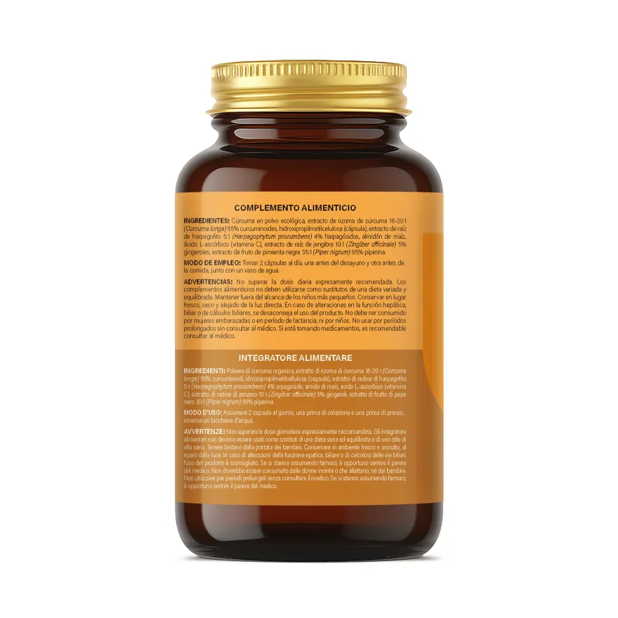 Vittalogy Cúrcuma Turmeric 120 Cápsulas