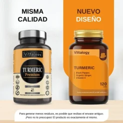 Vittalogy Cúrcuma Turmeric 120 Cápsulas