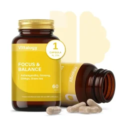 Vittalogy Focus & Balance 60 Cápsulas