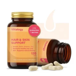 Vittalogy Hair & Skin Support 120 Cápsulas