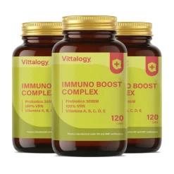 Vittalogy Immuno Boost Complex 3x120 Cápsulas【PACK AHORRO】