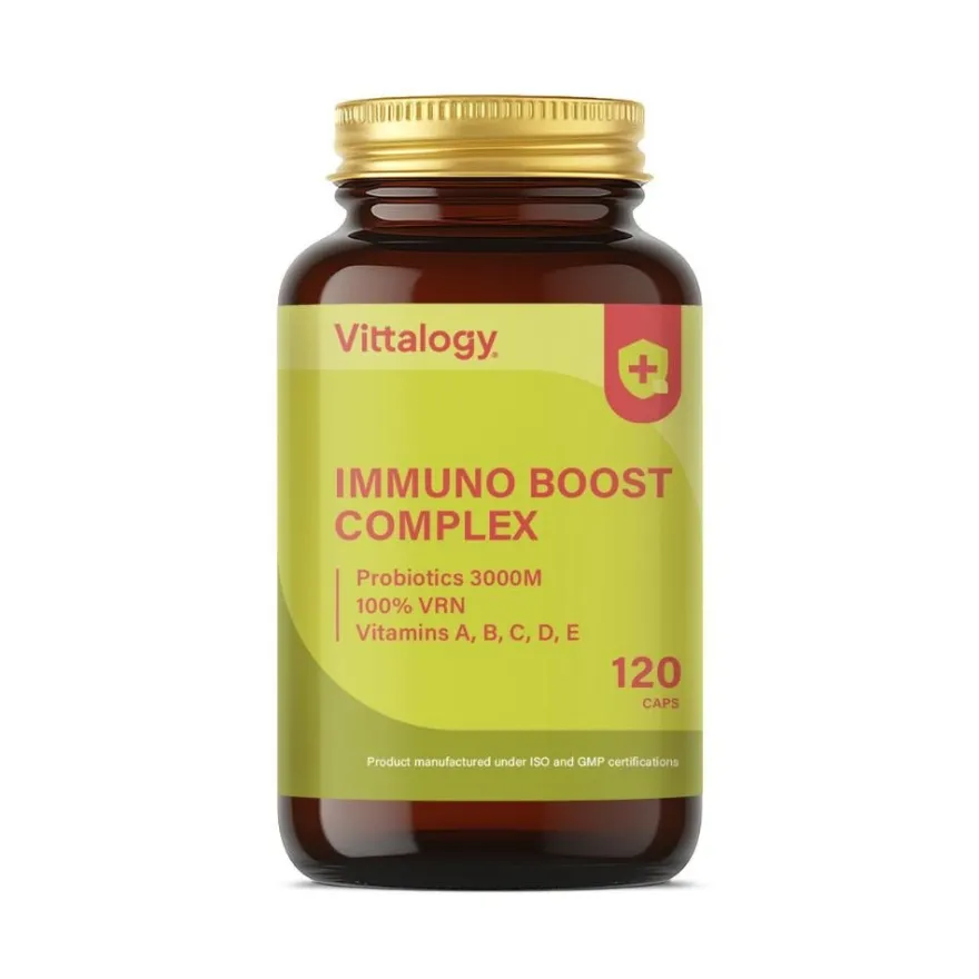 Vittalogy Immuno Boost Complex 120 Cápsulas