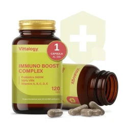 Vittalogy Immuno Boost Complex 2x120 Cápsulas【PACK AHORRO】