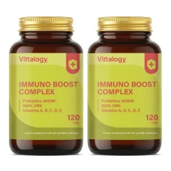 Vittalogy Immuno Boost Complex 2x120 Cápsulas【PACK AHORRO】