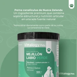 Vittalogy Mejillón de Labio Verde 2x100 gr【PACK AHORRO】