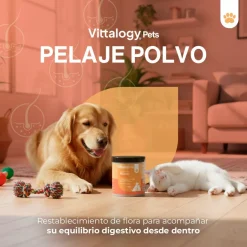 Vittalogy Pelaje Polvo 2x100gr【PACK AHORRO】