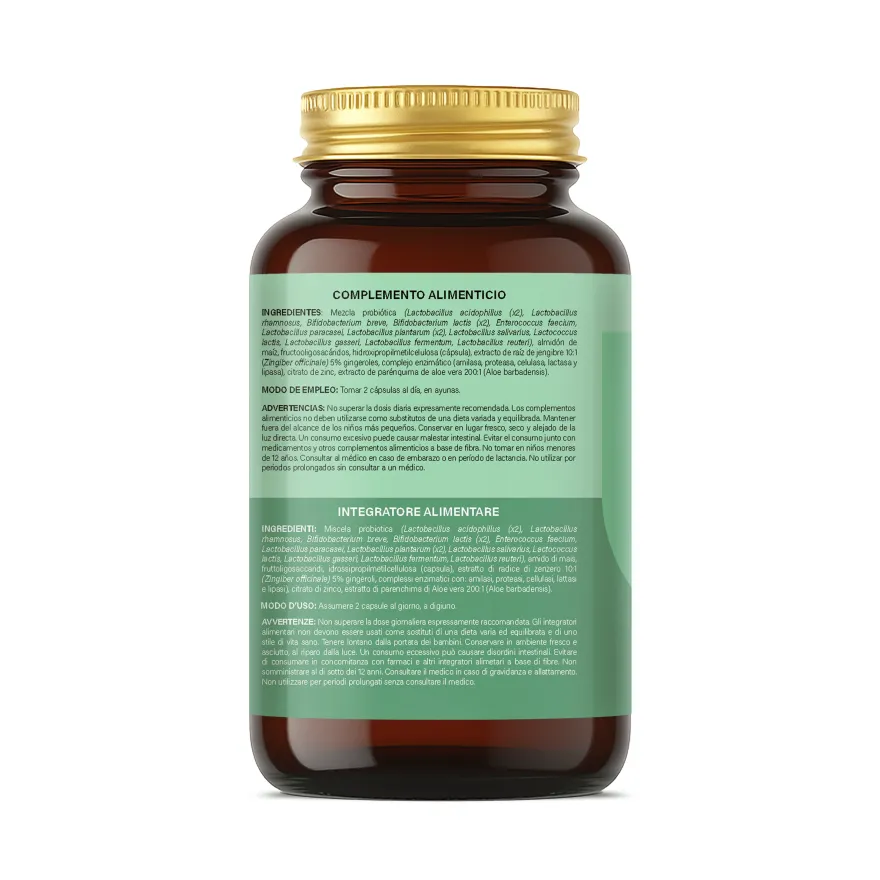 Vittalogy Probiotics + Enzymes 60 Comprimidos