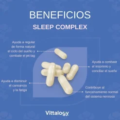 Vittalogy Sleep Complex 3x120 cápsulas【PACK AHORRO】