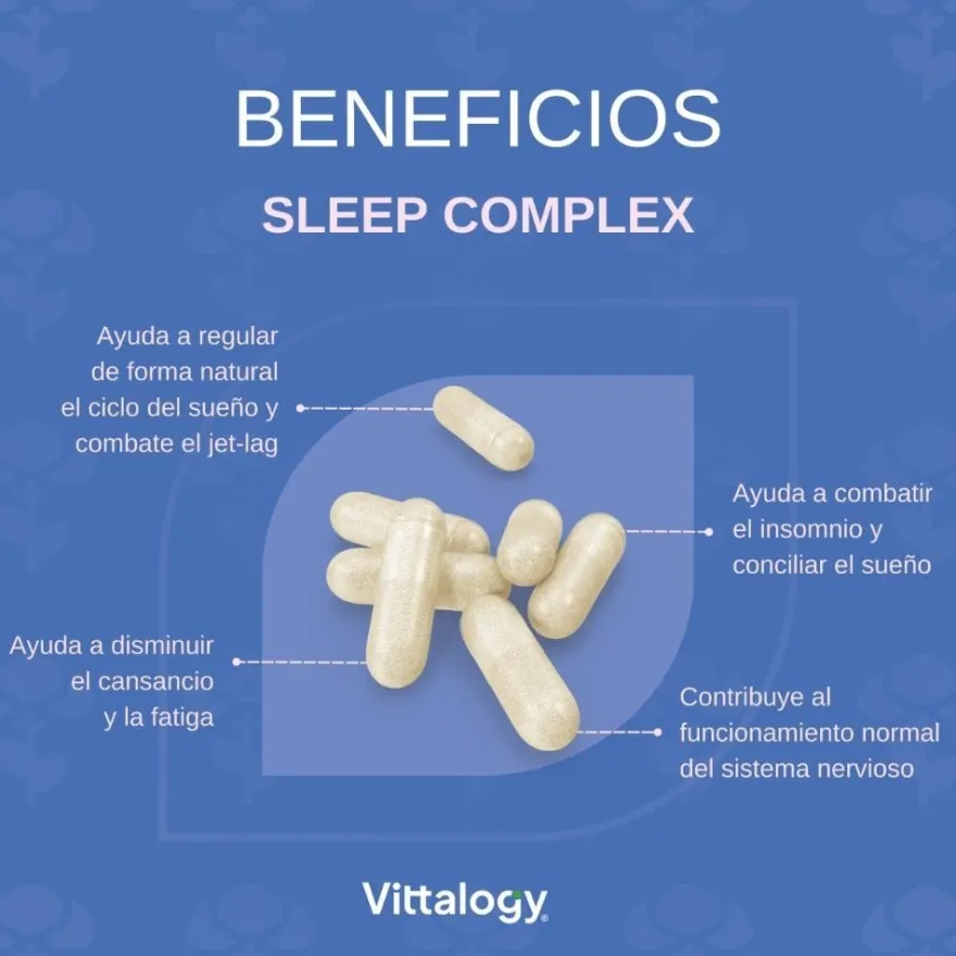 Vittalogy Sleep Complex 2x120 Cápsulas【PACK AHORRO】