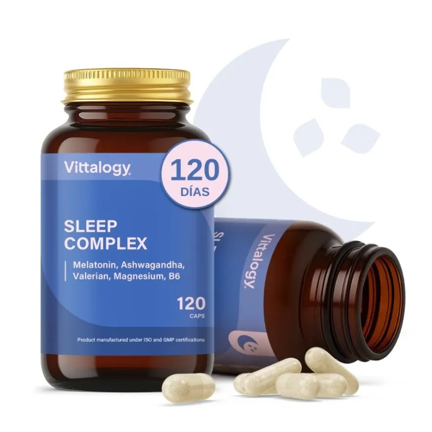 Vittalogy Sleep Complex 2x120 Cápsulas【PACK AHORRO】