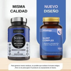 Vittalogy Sleep Complex 2x120 Cápsulas【PACK AHORRO】