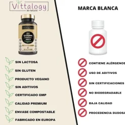 Vittalogy Vitamina D3 Premium Vegan 3x90 Cápsulas【PACK AHORRO】