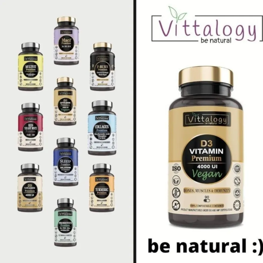 Vittalogy Vitamina D3 Premium Vegan 90 Cápsulas