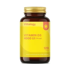 Vittalogy Vitamin D3 4000 UI 120 Cápsulas