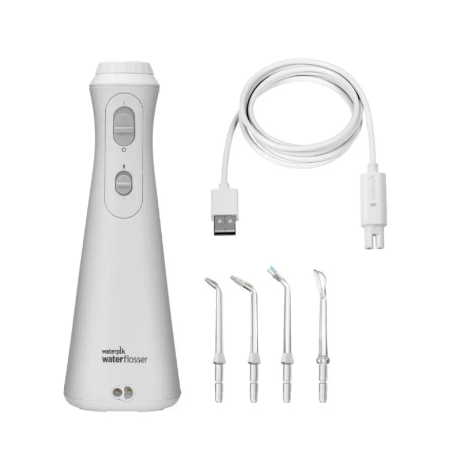 WATERPIK Irrigador Bucal Inalámbrico Plus WP-490 Blanco