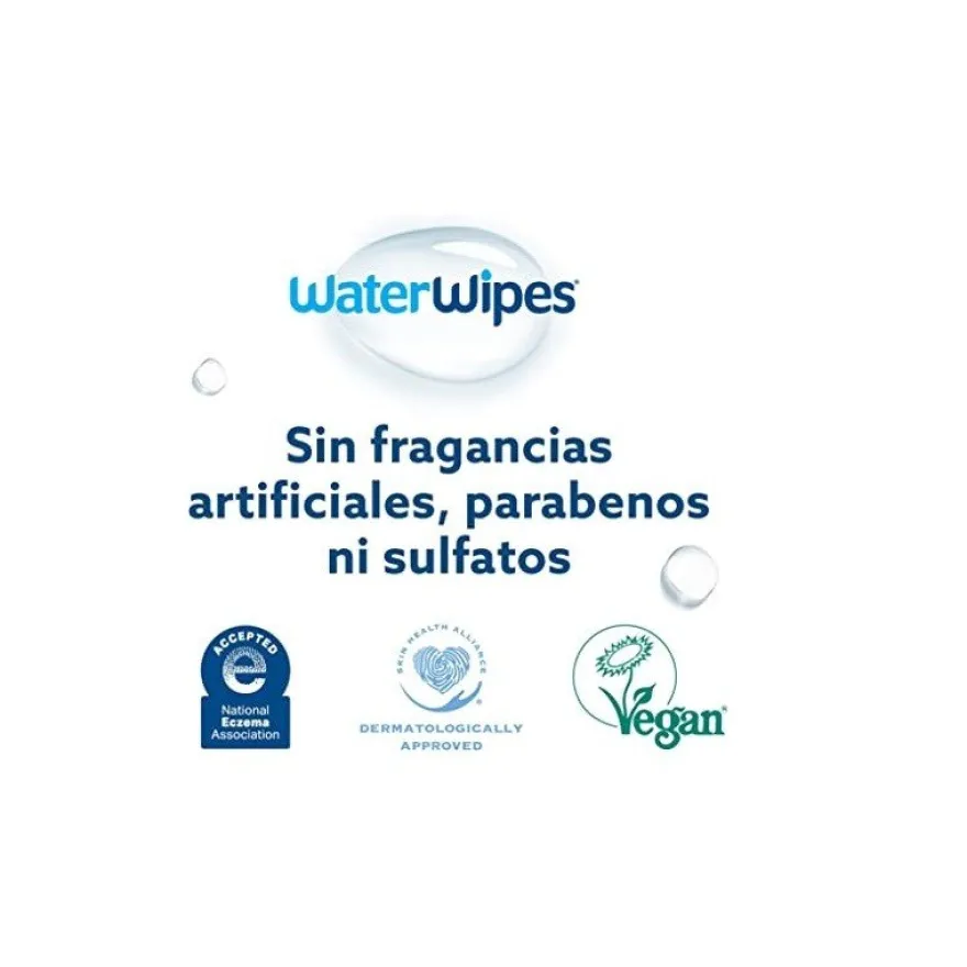 WaterWipes Caja con 9x60 unidades